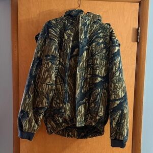 Browning Woodland Pattern Jacket XL, Matching Bibs L